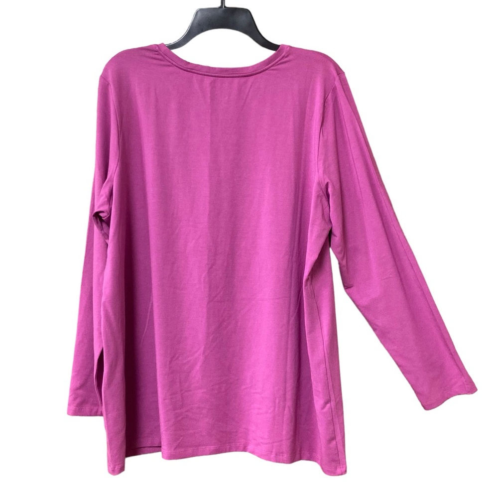NEW! Chico's Touch Of Cool Long-Sleeve Layering Tee. Size XXL (4) - Picture 3 of 5